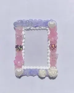 ホイップデコ　トレカケース　ピンク＆パープル