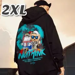 パーカー メンズ ビッグシルエット 韓国風 ストリート トレーナー 裏起毛