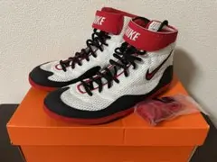 ナイキ・インフリクト (NIKE INFLICT)　ホワイト/ブラック/レッド