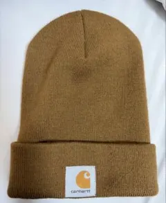Carhartt ブラウンニット帽