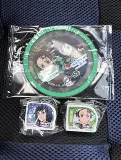 くら寿司　第二弾特典ラバーコースター　炭治郎＆義勇