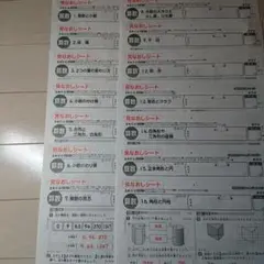 最新版 小5 算数 新学社 教育出版 見なおしシート 14枚のサムネイル