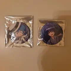 魔入間 入間くん if魔フィア ぷかっしゅ ブラックコーデ 缶バッジ