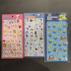 スヌーピー＆トイ・ストーリー 3Dシールセット