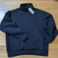 新品☆ユニクロ ウルトラストレッチドライスウェットハーフジッププルオーバー☆XL