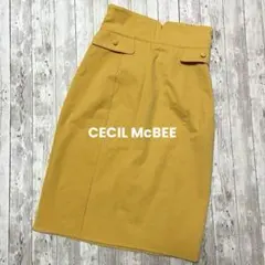 美品 CECIL McBEE セシルマクビー タイトスカート レトロ ポケット有
