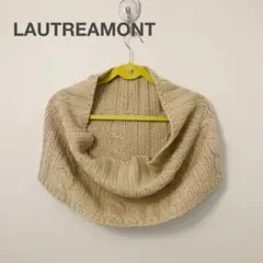 LAUTREAMONT ニット ネックウォーマー　スヌード