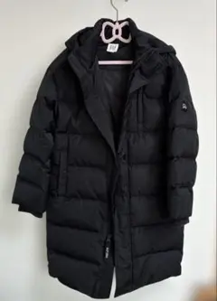 GAP KIDS ブラックダウンコート S 120