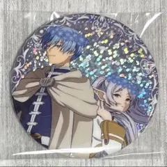 ◯葬送のフリーレン グリッター缶バッジ フリーレン&ヒンメル