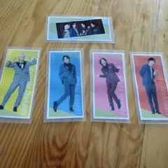 A.B.C-Z 切り抜き 5枚セットしおり ラミネート R7.12テレビ雑誌