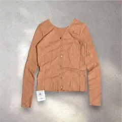 新品タグ付き　ナノユニバース　2way 薄手　カーディガン　vネック