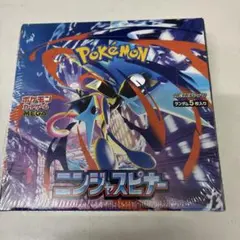 【シュリンク付き】ポケモンカード ニンジャスピナー 1BOX 新品未開封品