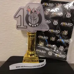 10th WEST AWARD トロフィー型ペンライト