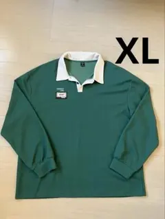 SHEIN ポロシャツ グリーン XL