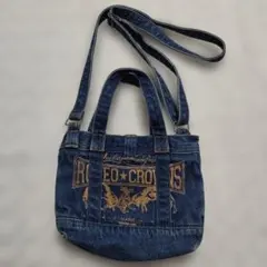 RODEOCROWNS ロデオクラウンズ　デニムショルダーバッグ　ポシェット