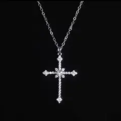 シルバー クロスペンダント ネックレス