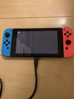 Nintendo Switch 赤/青 本体 ACアダプター付き　ジャンクです。