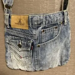 UK TRIDENT デニム サコッシュ