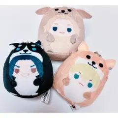 東京リベンジャーズ 佐野万次郎 マイキー 場地圭介 松野千冬 ぬいぐるみ セット