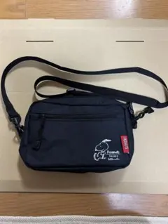 Peanuts スヌーピー ショルダーバッグ 黒