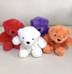 高島屋限定　LOVE BEAR くま　ぬいぐるみ　4個
