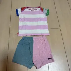 デニムアンドダンガリー　上下セット　Tシャツ　半ズボンのサムネイル