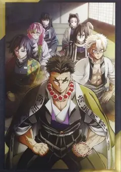 鬼滅の刃 一番くじ 受け継ぐ者 D賞 メタリックビジュアルシート 正規品