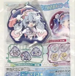 初音ミク 雪ミク 2023　ラバーマスコット　フィギュア