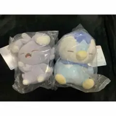 一番くじ　ポケピース　PEACEな夜のひととき　ポッチャマ　ニャスパー　セット