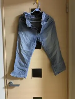 4/22処分予定　ライトブルーストレートデニムパンツ