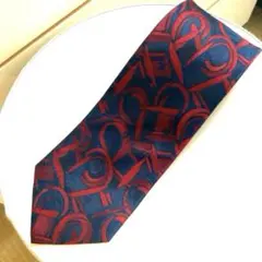 jun ashida シルク100% ネクタイ ネイビー レッド