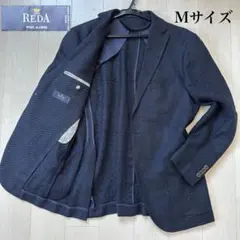 タカキュー　イタリアREDA生地　テーラードジャケット　ウール　麻　Mサイズ