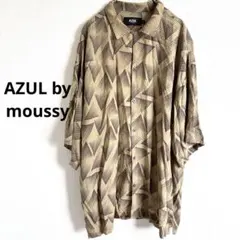 AZUL by moussy 半袖 シャツ メンズ L ベージュ 春夏のサムネイル