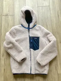 Patagonia リバーシブルフリースジャケット　キッズXL レディースM相当
