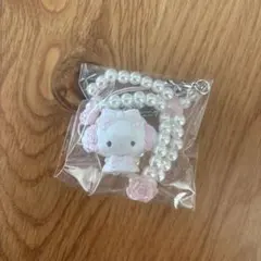 サンリオ ホワイトフリルデザインシリーズ シークレットストラップ　こぎみゅん
