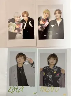 山田涼介 八乙女光 薮宏太 チェキ風カード ステッカー