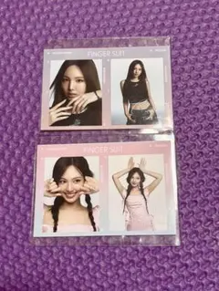 FINGER SUIT TWICE ナヨン 写真セット 2枚