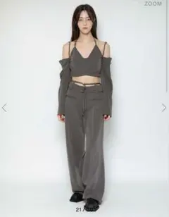 MELT THE LADY denim ”5” slacks pantsのサムネイル