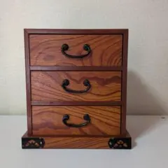 木製3段小物入れ