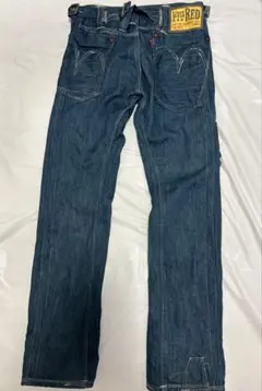 美品 LEVIS RED 1st COMFORT ブルーライン 立体裁断 - メルカリ
