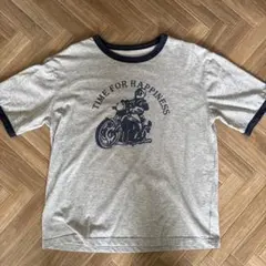 TIME FOR HAPPINESS バイクTシャツ