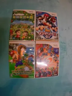 Wiiソフト(4つセット)
