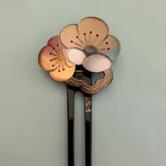 花モチーフのかんざし 約15cm