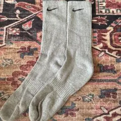 『メルカリ市 限定価格』NIKE ソックス グレー