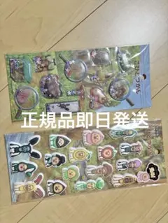 クーリア　こびとづかん　シール　セット　立体　正規品　カプセルシール