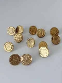 未使用 ブルックスブラザーズ 金ボタン フロント 袖 ゴールデン