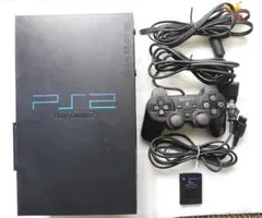 ジャンク　PlayStation 2 本体 , コントローラー メモリーカード