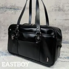 イーストボーイ スクールバッグ 女神 ピンク 黒 刺繍