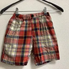 チェックパンツ