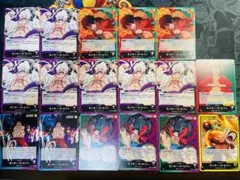 ワンピースカード モンキー・D・ルフィ リーダーカード 3種セット 各4